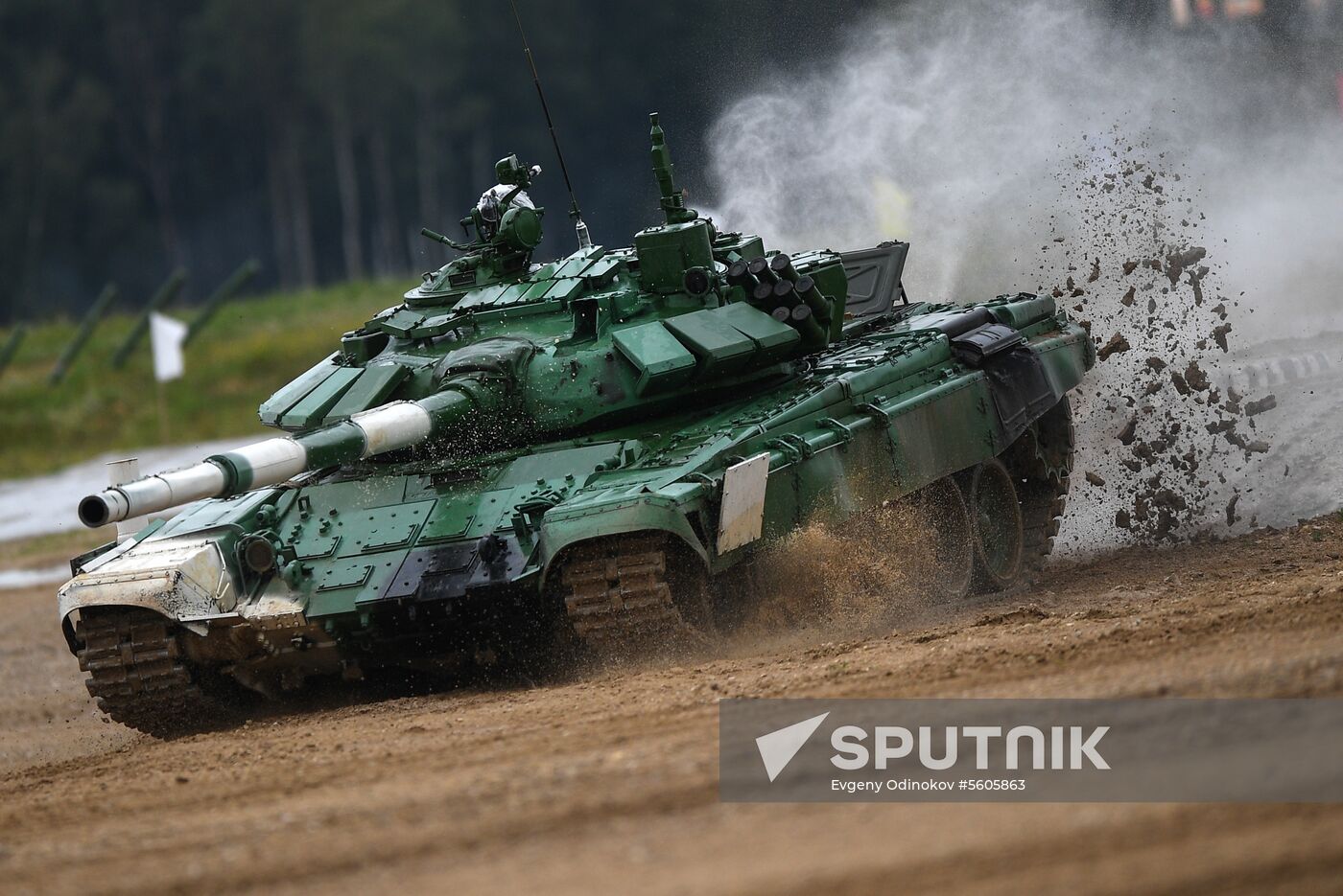 Tank biathlon. First semi-final