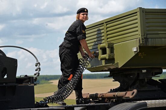 Masters of Armored Vehicles international contest in Voronezh Region