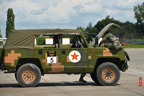 Masters of Armored Vehicles international contest in Voronezh Region