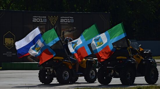 Masters of Armored Vehicles international contest in Voronezh Region