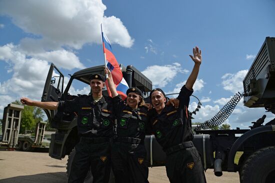 Masters of Armored Vehicles international contest in Voronezh Region