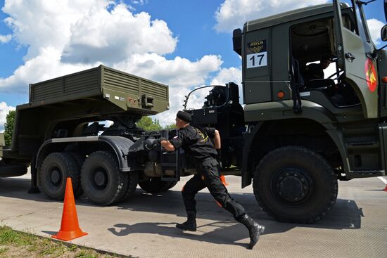 Masters of Armored Vehicles international contest in Voronezh Region