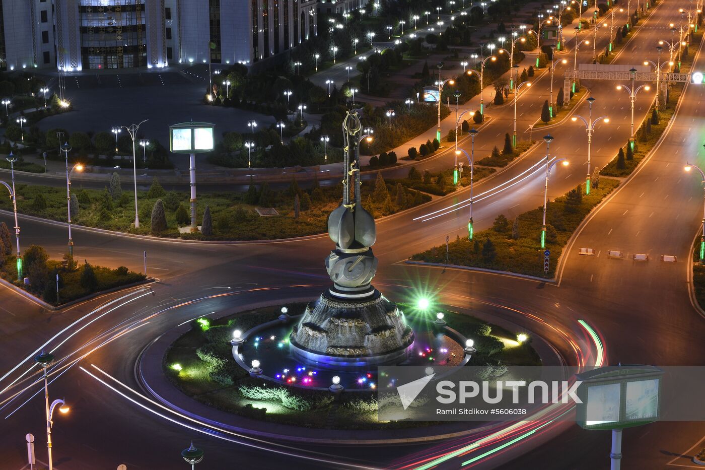 Cities of the world. Ashgabat