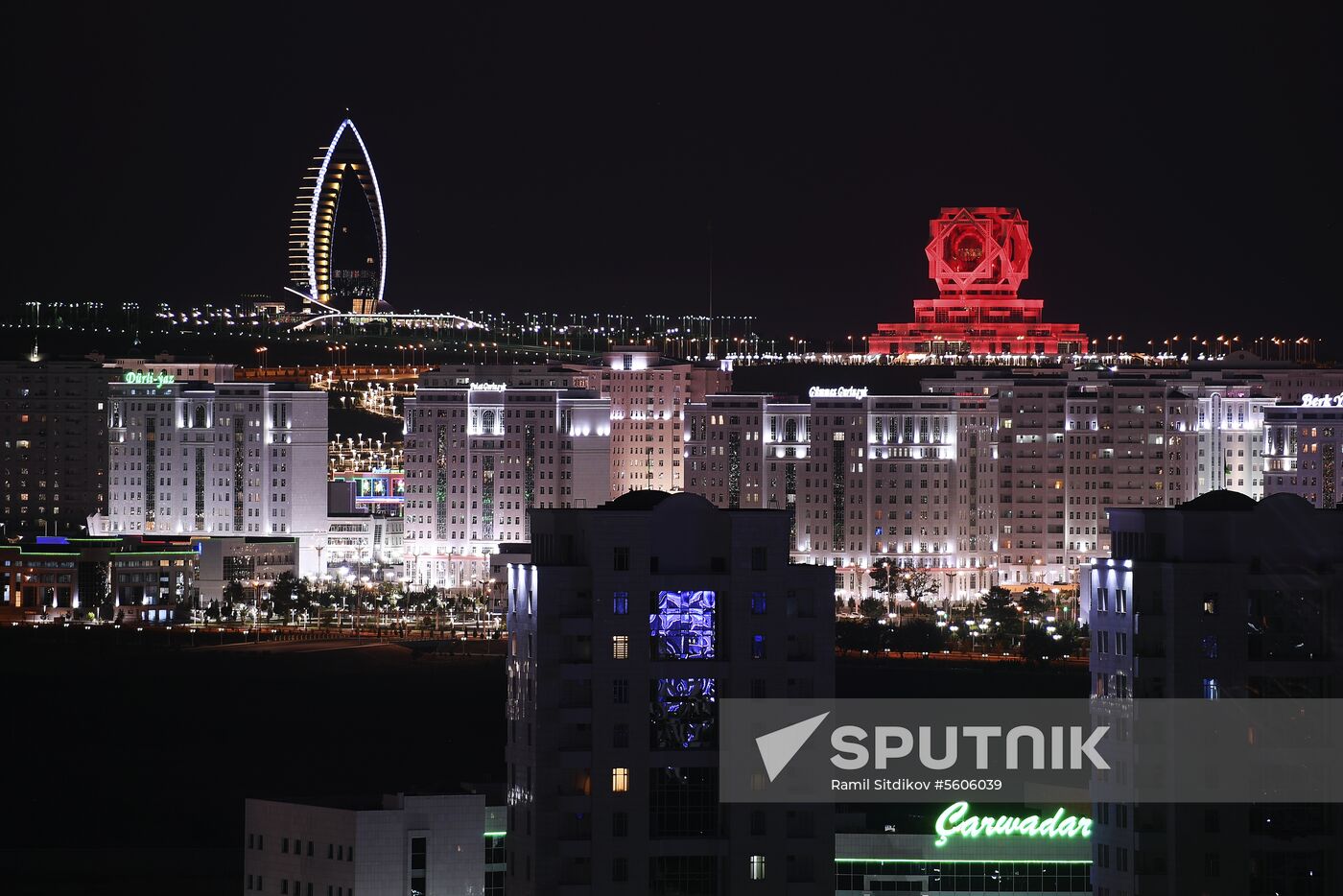Cities of the world. Ashgabat