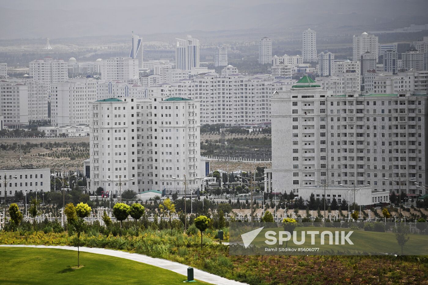 Cities of the world. Ashgabat