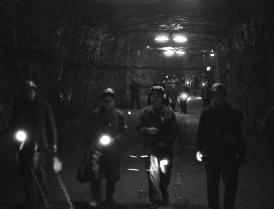 Donbass coal miners