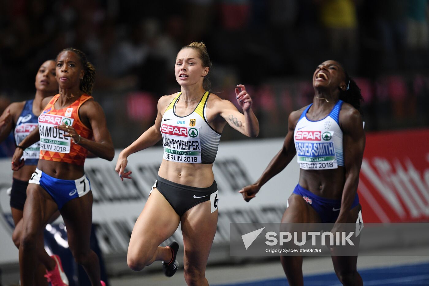 European Track and Field Championships. Day one