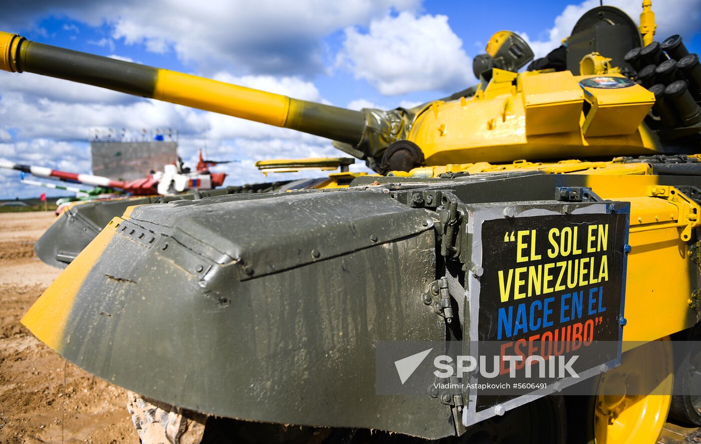Tank biathlon. Second semifinals