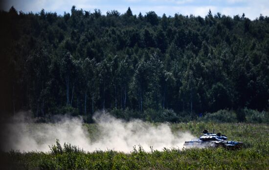 Tank biathlon. Second semifinals