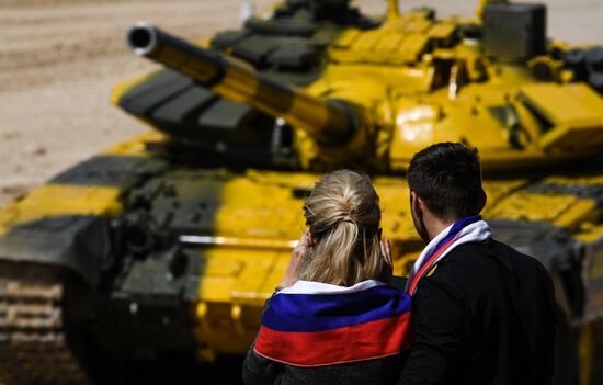 Tank biathlon. Second semifinals