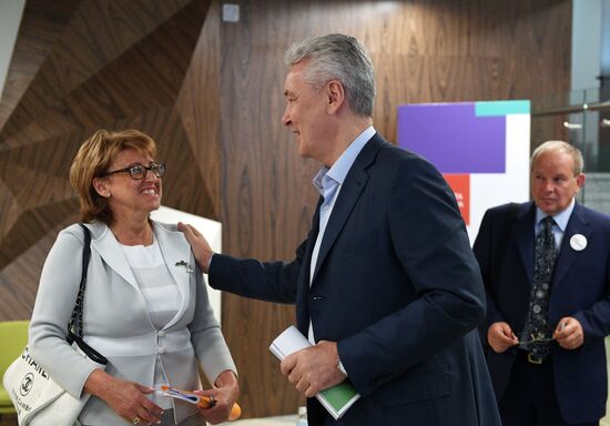 Roundtable with Moscow mayoral candidate Sergei Sobyanin