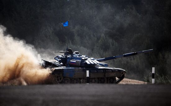Tank biathlon. Second semifinals