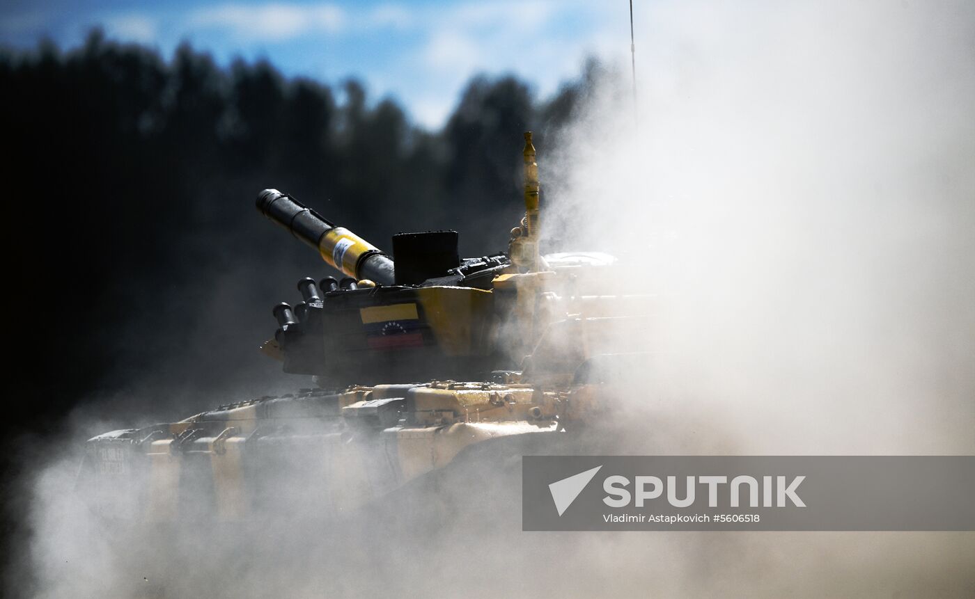 Tank biathlon. Second semifinals