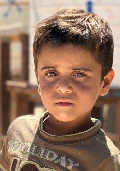 Zaatari camp for Syrian refugees in northern Jordan