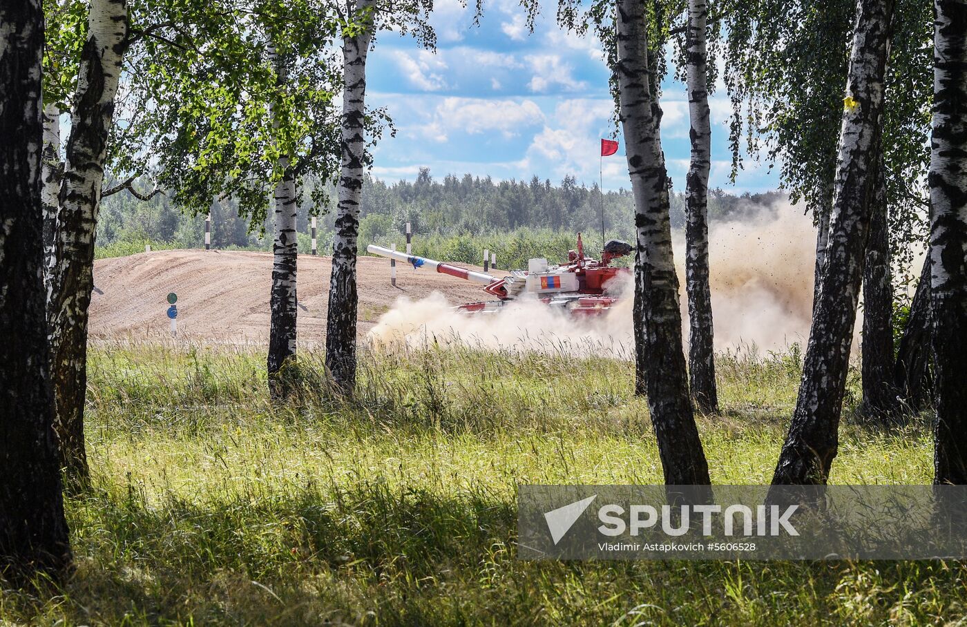 Tank biathlon. Second semifinals
