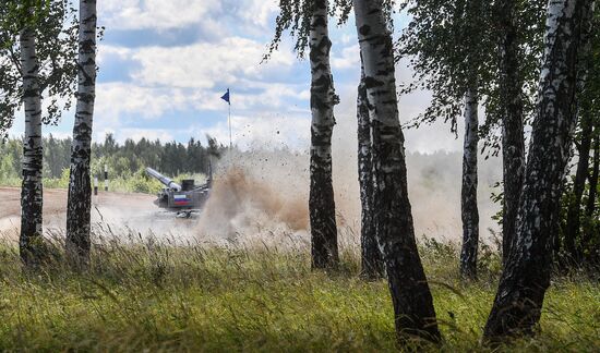 Tank biathlon. Second semifinals