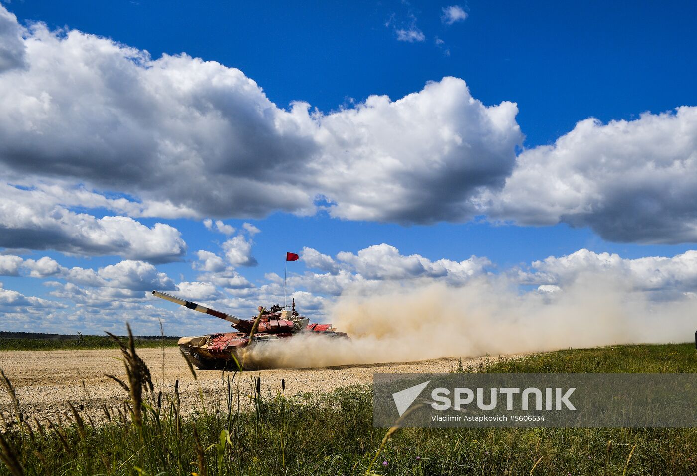 Tank biathlon. Second semifinals