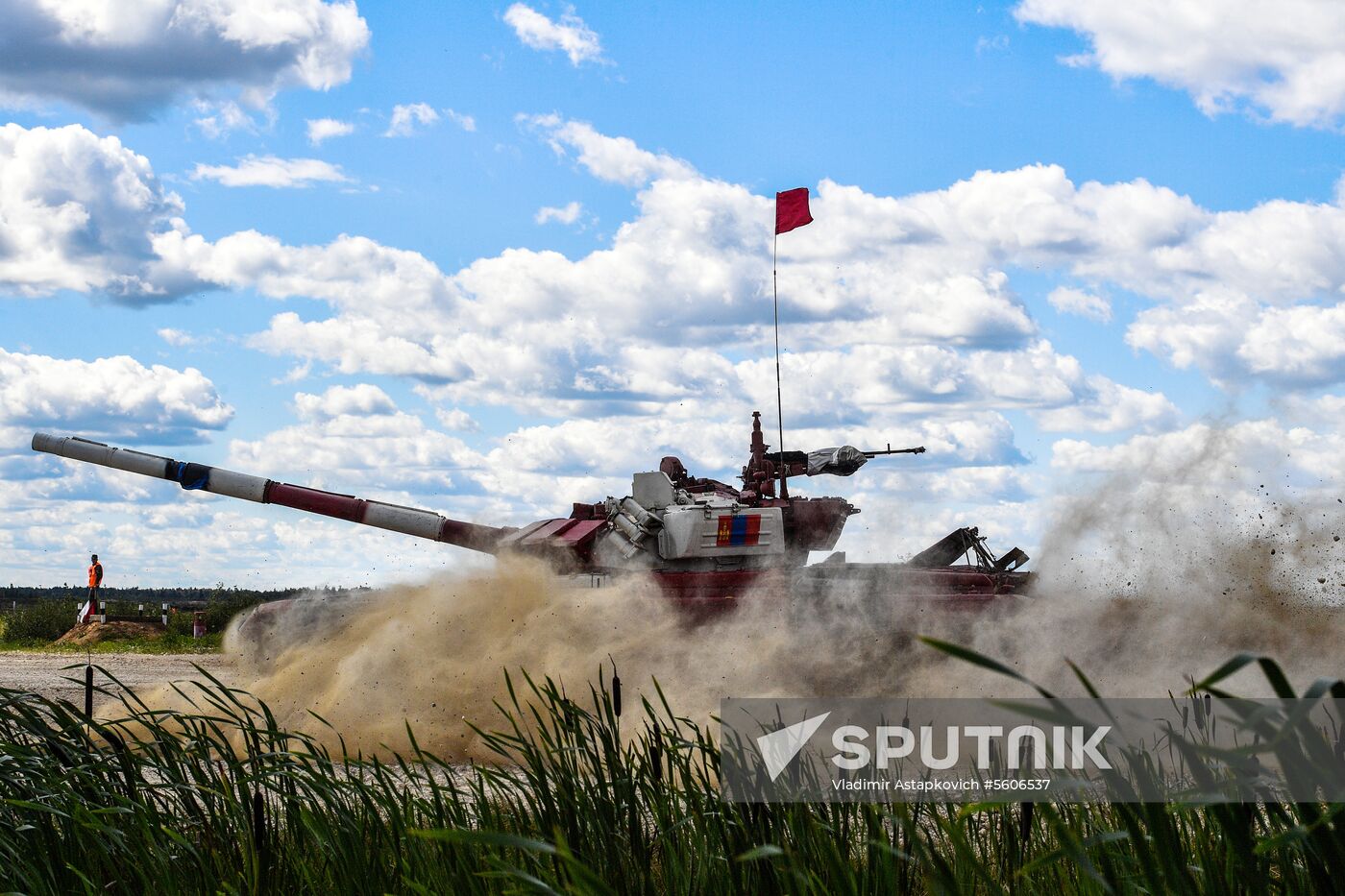 Tank biathlon. Second semifinals