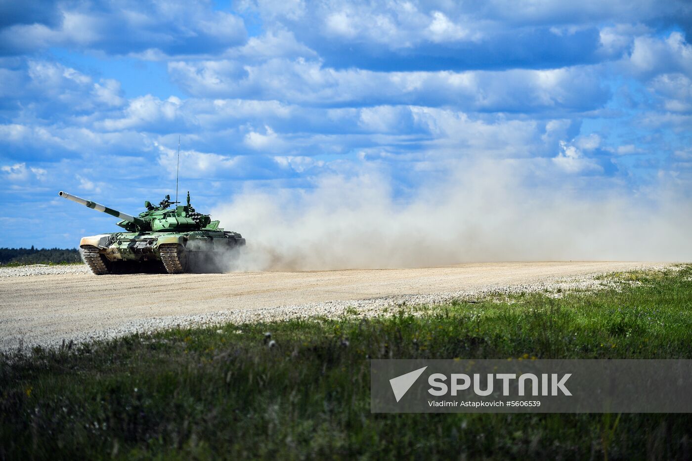 Tank biathlon. Second semifinals