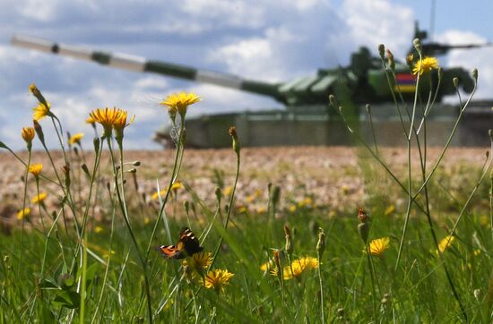 Tank biathlon. Second semifinals