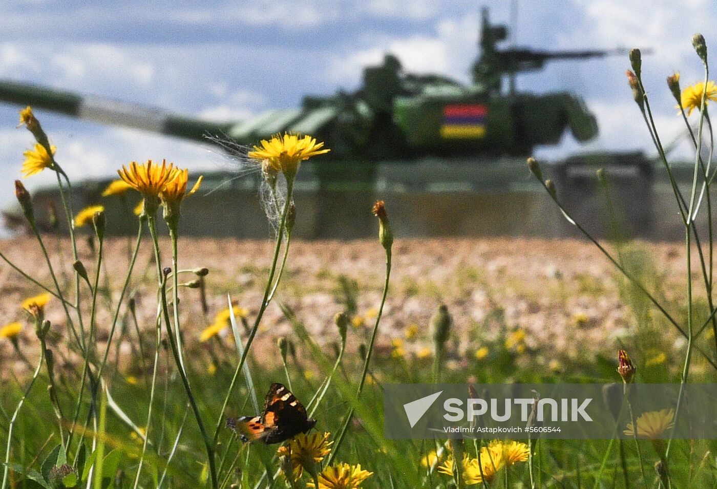 Tank biathlon. Second semifinals