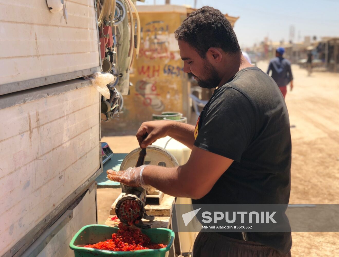 Zaatari camp for Syrian refugees in northern Jordan