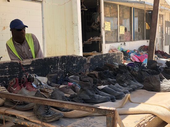 Zaatari camp for Syrian refugees in northern Jordan