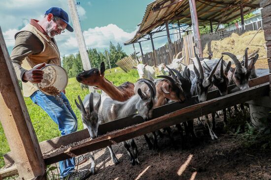Jay Robert Close's farm in Moscow Region