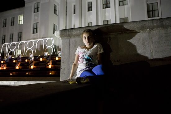 Abkhazia and South Ossetia commemorate those killed in conflict with Georgia