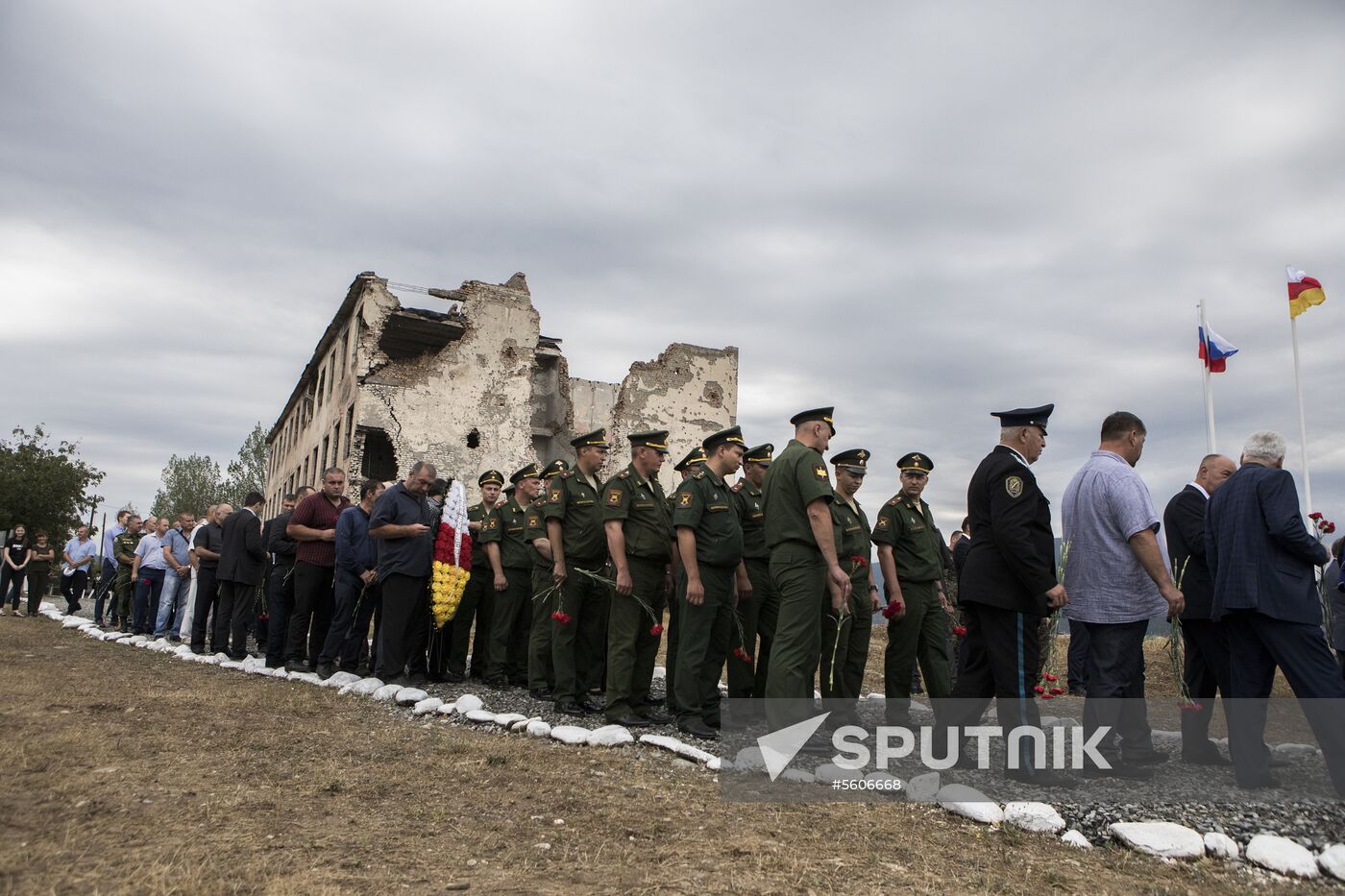 Abkhazia and South Ossetia commemorate those killed in conflict with Georgia