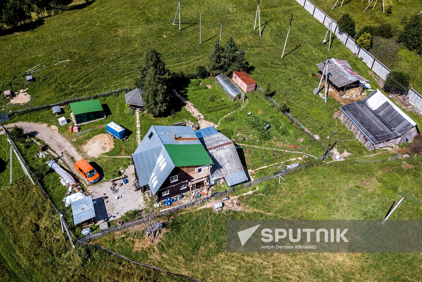 Jay Robert Close's farm in Moscow Region