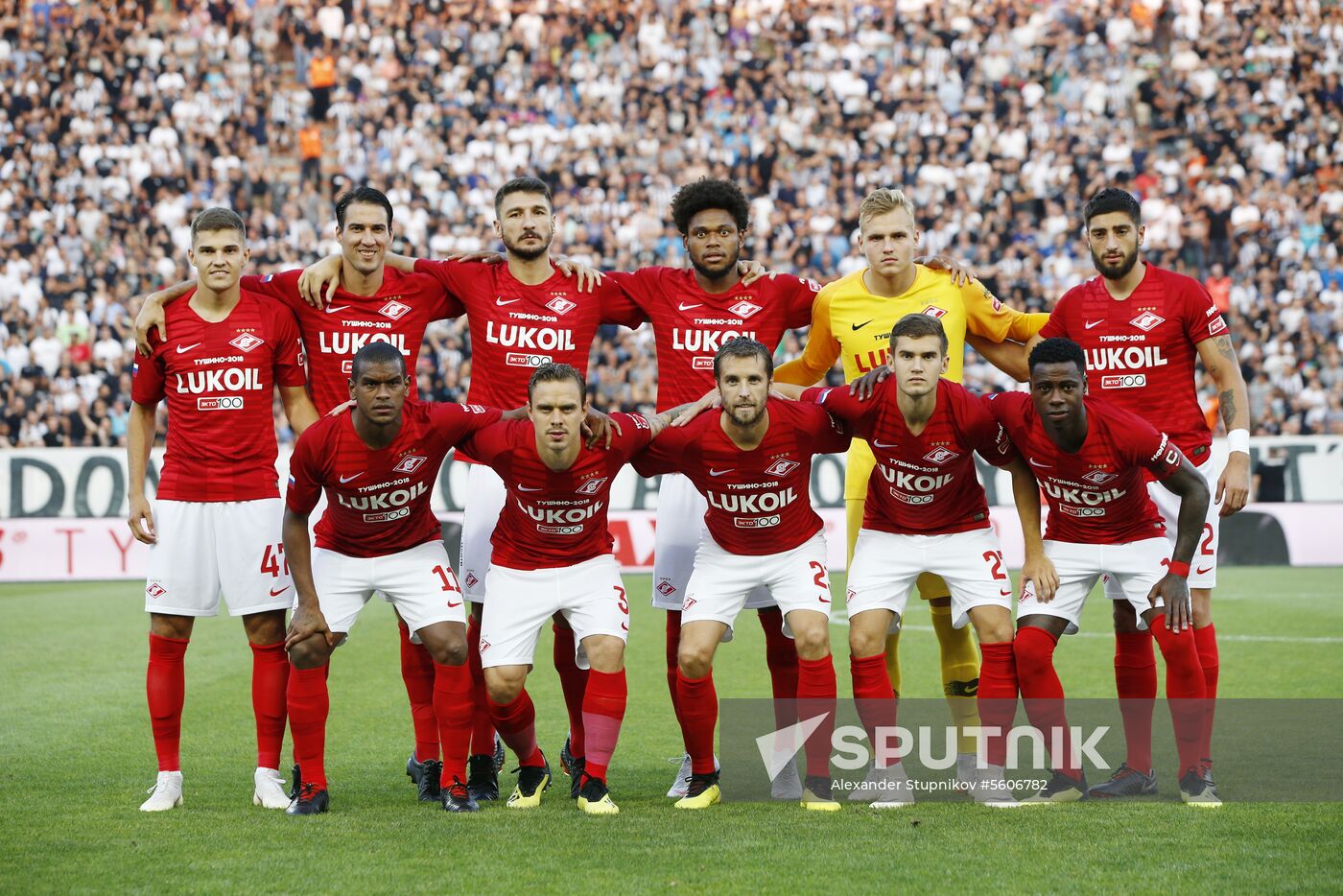 Football. UEFA Champions League. PAOK vs. Spartak