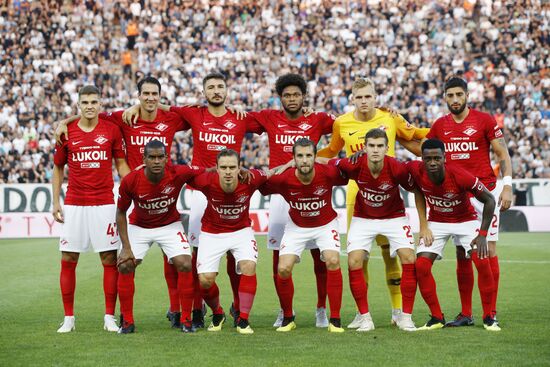 Football. UEFA Champions League. PAOK vs. Spartak
