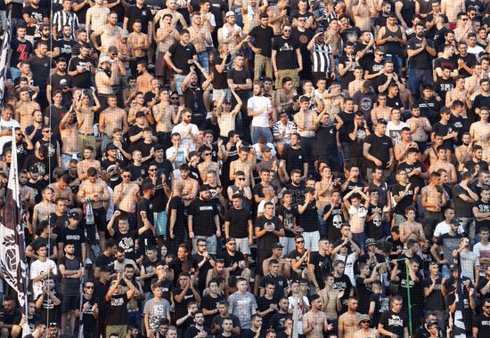 Football. UEFA Champions League. PAOK vs. Spartak