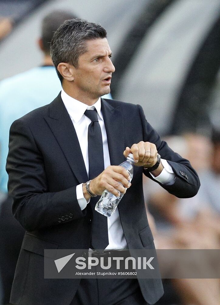 Football. UEFA Champions League. PAOK vs. Spartak