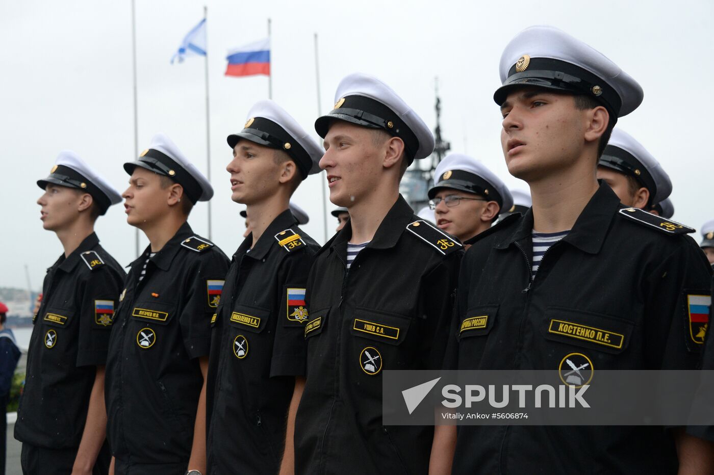 Baltic Fleet's training ship Perekop leaves Vladivostok for long-distance voyage