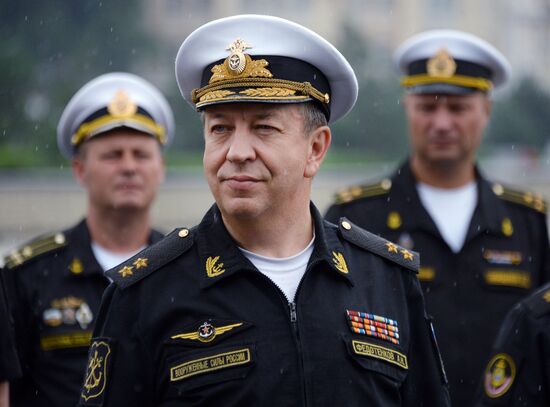 Baltic Fleet's training ship Perekop leaves Vladivostok for long-distance voyage