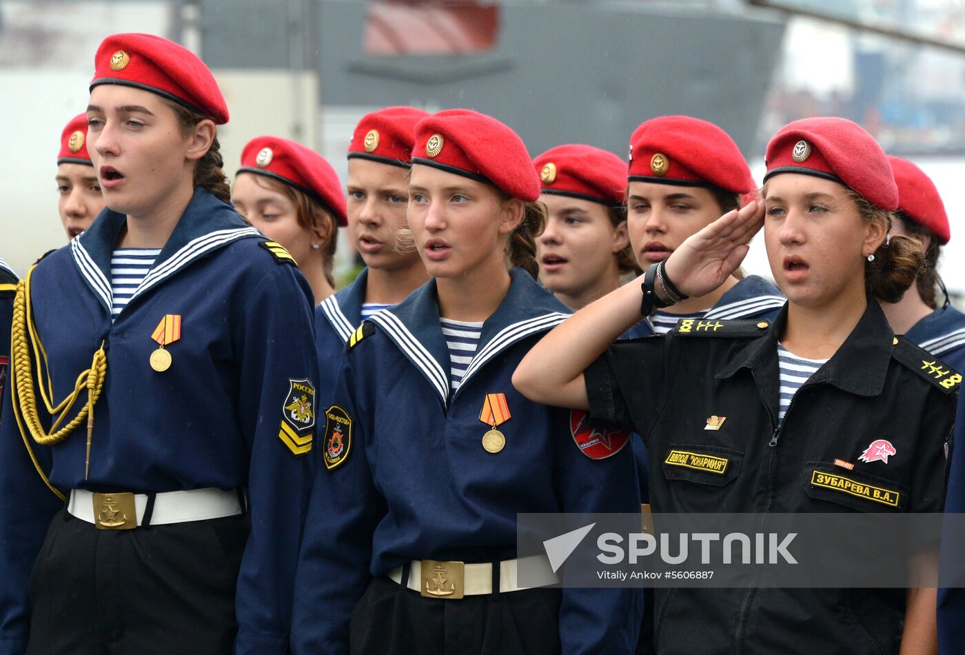 Baltic Fleet's training ship Perekop leaves Vladivostok for long-distance voyage