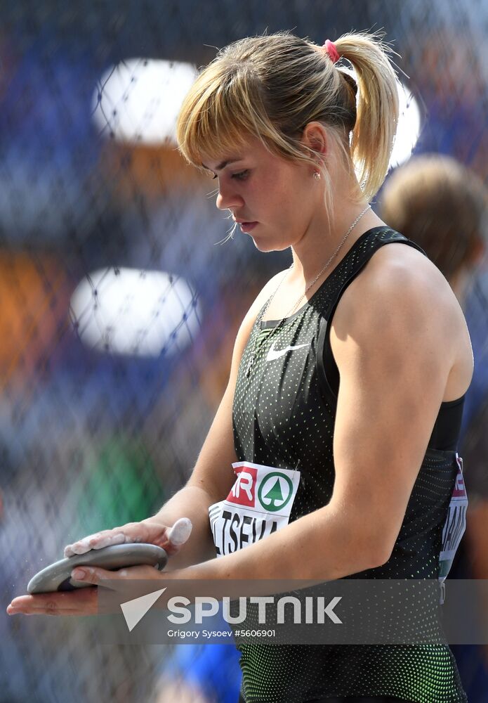 European Athletics Championships. Day three