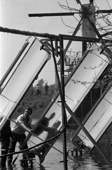 Experimental area "Desna" of Ukrainian AS Electrodynamics Institute