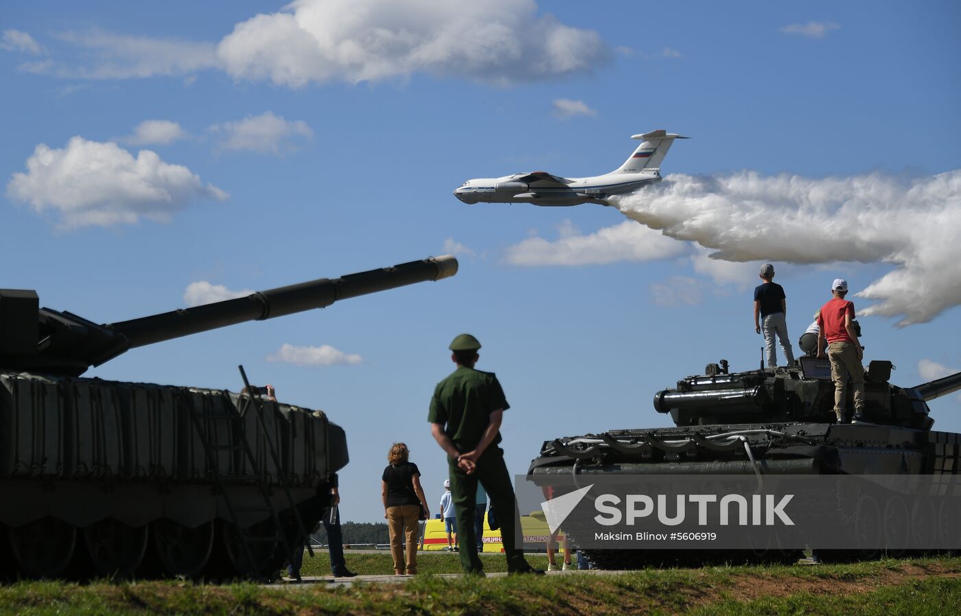 Tank biathlon. Third semi-final