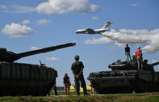 Tank biathlon. Third semi-final