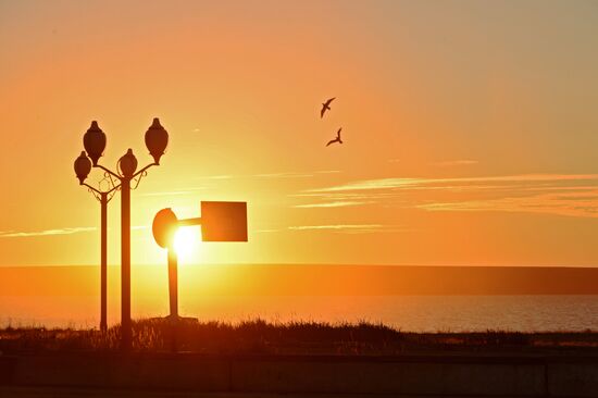 Russian cities. Pevek