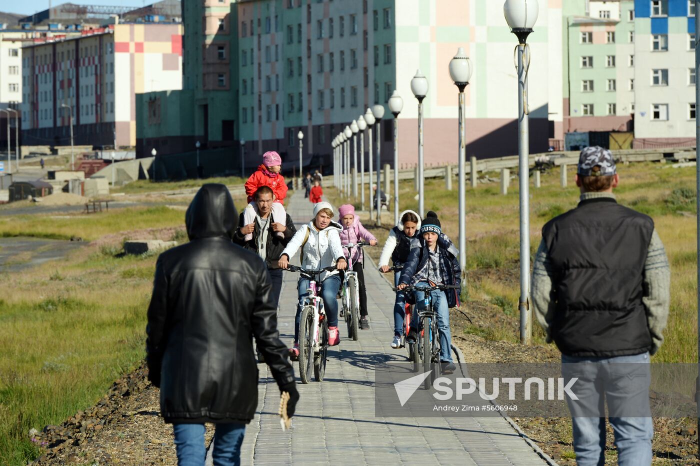 Russian cities. Pevek