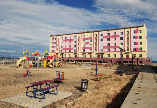 Russian cities. Pevek