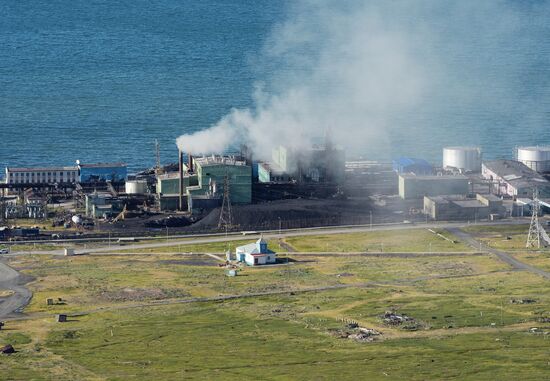 Russian cities. Pevek