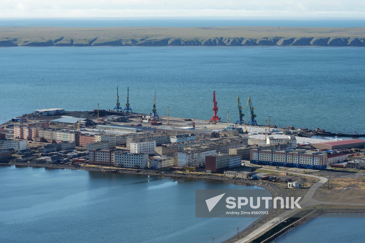 Russian cities. Pevek