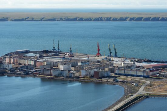 Russian cities. Pevek