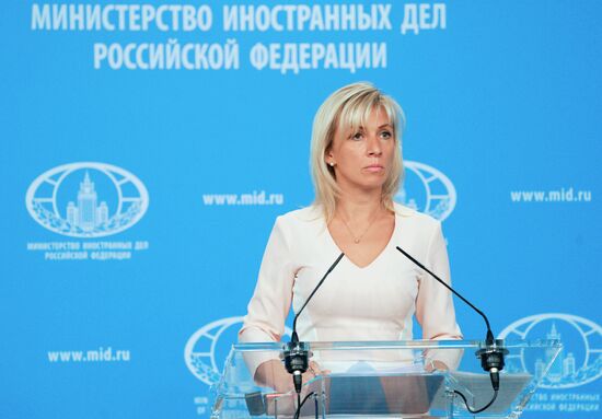 Briefing by Foreign Ministry's Spokesperson Maria Zakharova