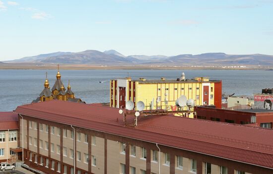 Russian cities. Anadyr
